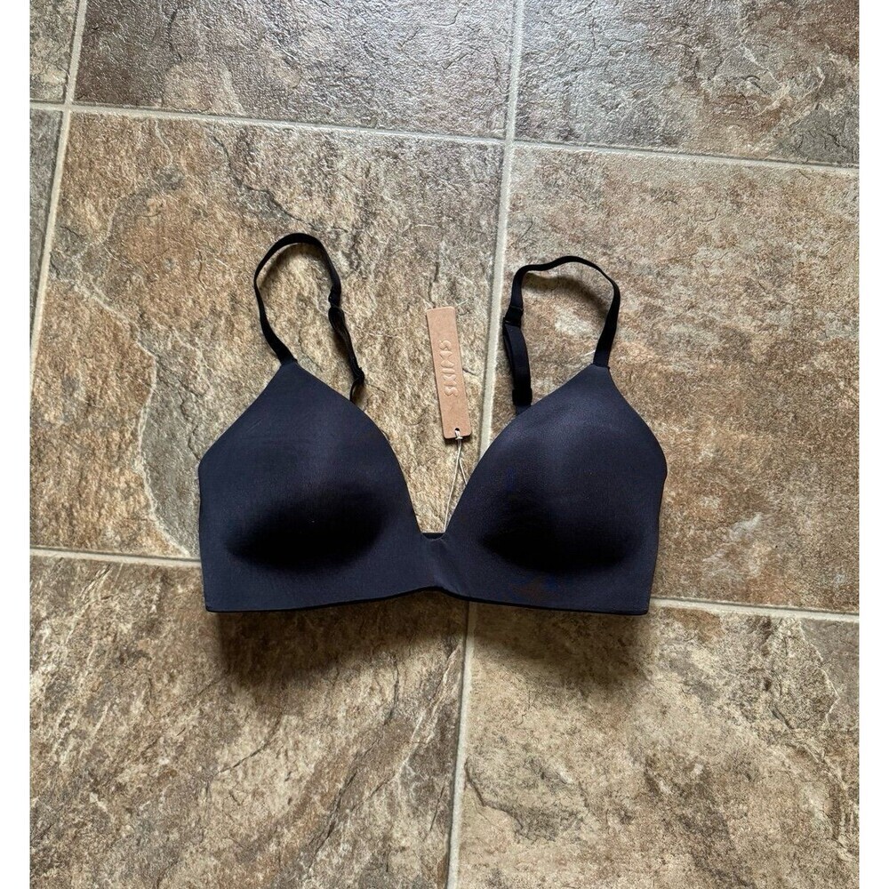 Skims Wireless Form Lightly Lined Bra Onyx 32C